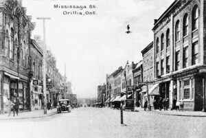 Mississaga street, Orillia, ON 1920