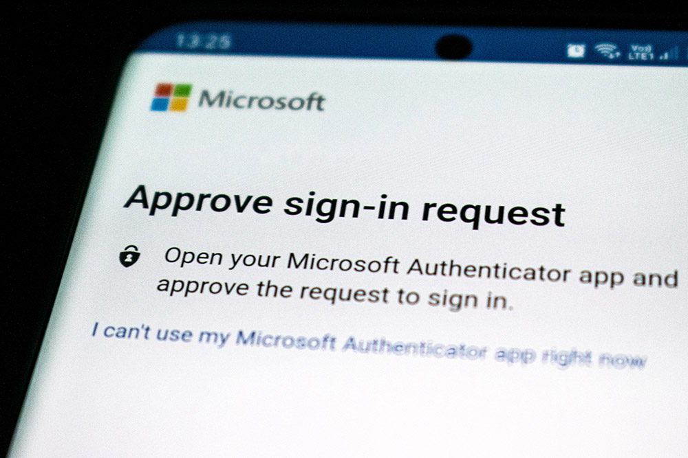 microsoft approval screen for login