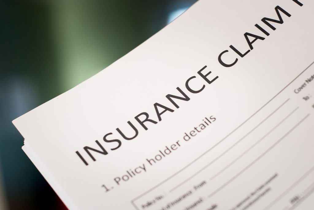 Filing an insurance claim
